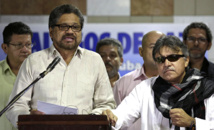 Los delegados de las FARC Los delegados de las FARC