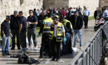 Dos israelíes muertos durante un ataque palestino, uno de ellos aparentemente por la policía Dos israelíes muertos durante un ataque palestino, uno de ellos aparentemente por la policía