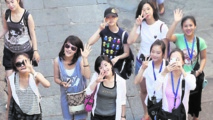 Turistas chinas