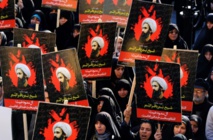 Manifestantes protestan por la ejecución de An Nimr Manifestantes protestan por la ejecución de An Nimr