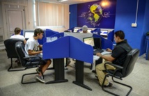 Una sala de internet en Cuba Una sala de internet en Cuba