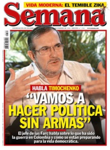 Timochenko, en la portada de Semana Timochenko, en la portada de Semana