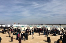 Refugiados cerca de Azaz, al norte de Siria Refugiados cerca de Azaz, al norte de Siria