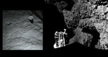 Philae en el cometa 67P/Churiumov-Guerasimenko Philae en el cometa 67P/Churiumov-Guerasimenko