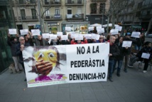 Concentración en Barcelona contra la pederastia el 19 de febrero