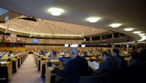 El parlamento europeo en Bruselas, Bélgica El parlamento europeo en Bruselas, Bélgica