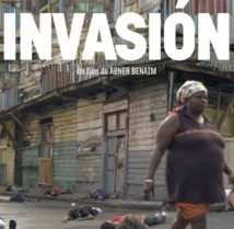 Cartel de la película panameña Invasión Cartel de la película panameña Invasión