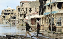 Milicianos en Sirte Milicianos en Sirte