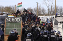 Refugiados e inmigrantes en Calais Refugiados e inmigrantes en Calais