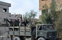 Soldados sirios en Palmira Soldados sirios en Palmira