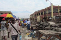 Un mercado en Brazzaville