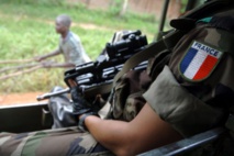 Un soldado francés en África