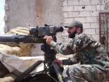 Un soldado sirio Un soldado sirio