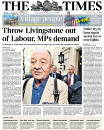 Portada del Times Portada del Times