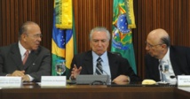 Michel Temer, al centro