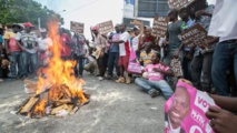 Manifestantes protestan en Haití contra la manipulación de las elecciones