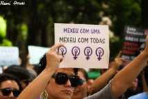 Protestas contra el machismo en Brasil tras violación colectiva de una joven Protestas contra el machismo en Brasil tras violación colectiva de una joven