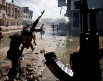 En Sirte, artillería pesada libia contra los yihadistas del Estado Islámico En Sirte, artillería pesada libia contra los yihadistas del Estado Islámico