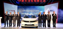 Un coche de Dongfeng Peugeot Citroen