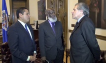 Representantes de Belice y Guatemala Representantes de Belice y Guatemala