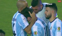 Leo Messi llora tras fallar el penal