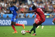 El jugador portugués Eder, con el balón El jugador portugués Eder, con el balón