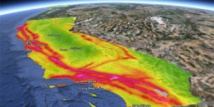 La zona donde se encuentra la falla y donde se produciría el terremoto