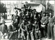 Componentes de la compañía teatral La Barraca de Federico García Lorca. Componentes de la compañía teatral La Barraca de Federico García Lorca.