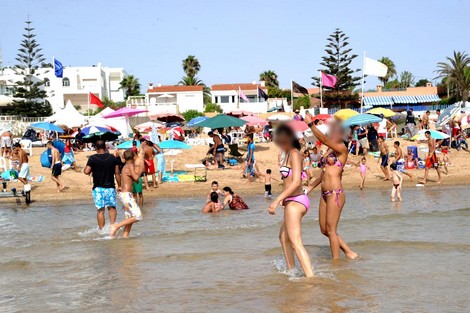 Una playa marroquí Una playa marroquí