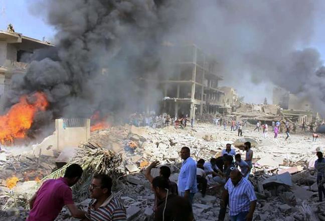 Al menos 43 muertos en Siria en una serie de atentados con explosivos