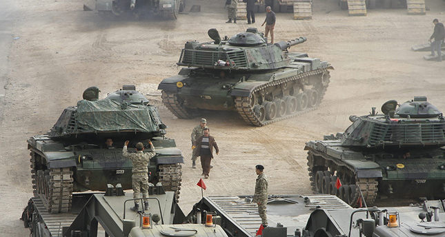 Tropas turcas en Bashiqa, Iraq
