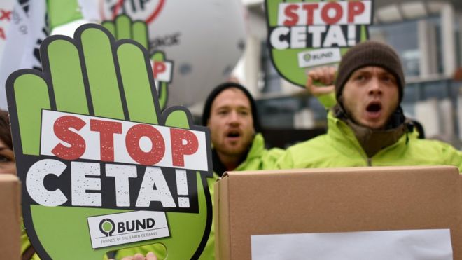Región belga de Valonia bloquea acuerdo de libre comercio entre UE y Canadá