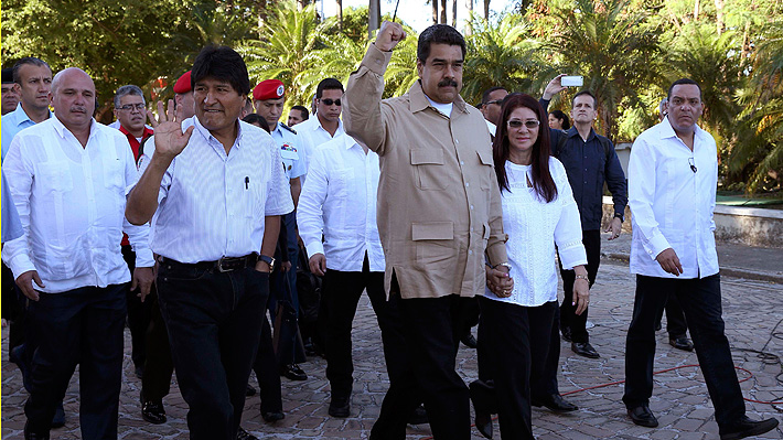 Evo Morales y Nicolás Maduro en La Habana