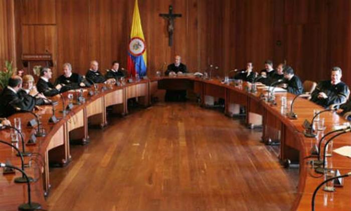 La corte constitucional de Colombia