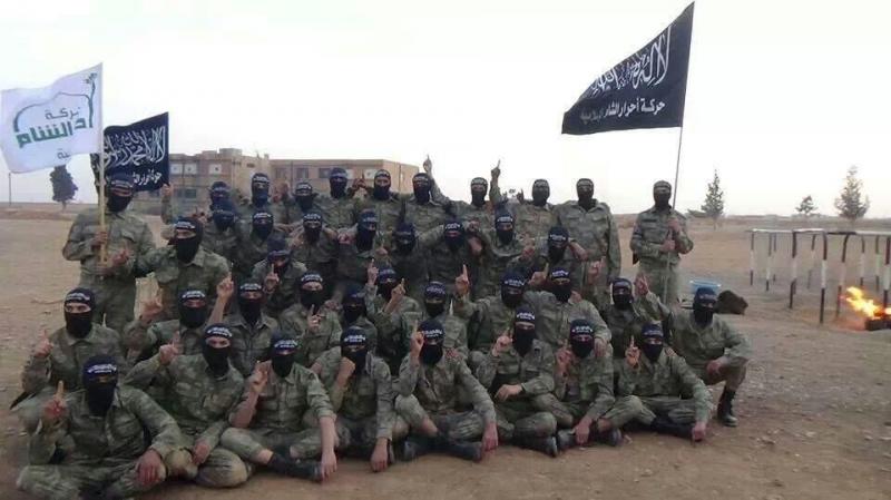 Milicianos de Ahrar as Sham