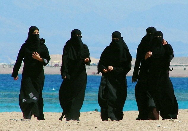 Mujeres con el niqab