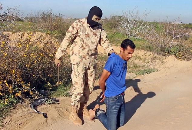 Una ejecución por parte del estado islámico-daesh