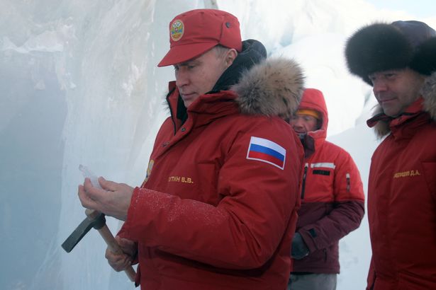 Putin en la región de Arkhangelsk