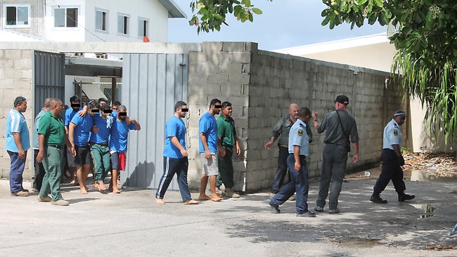 Algunos inmigrantes retenidos en Nauru