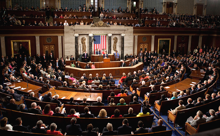 El congreso de Estados Unidos