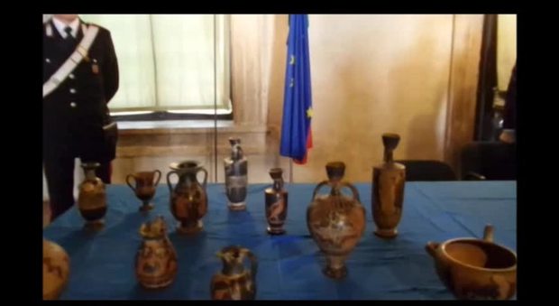 EEUU devuelve obras de la antigüedad robadas a Italia