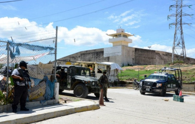 El penal de alta seguridad de Cereso de las Cruces, en Acapulco.