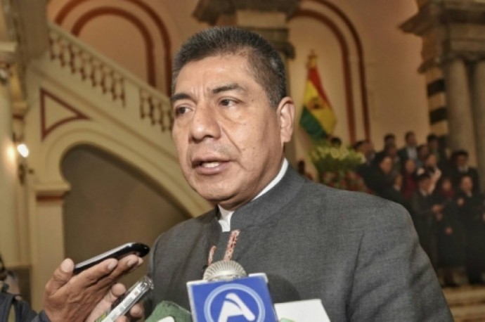 El ministro de Exteriores boliviano Fernando Huanacuni