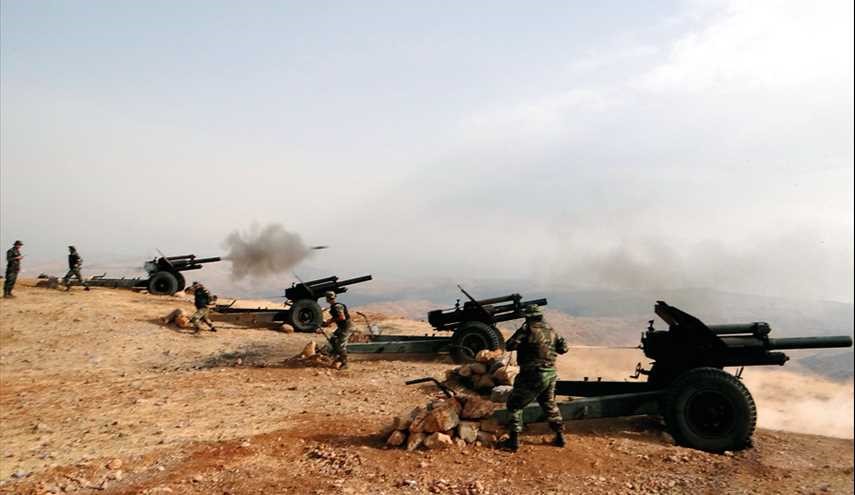 El ejército libanés atacando a Daesh