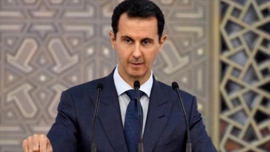 El presidente sirio Bashar Al Asad