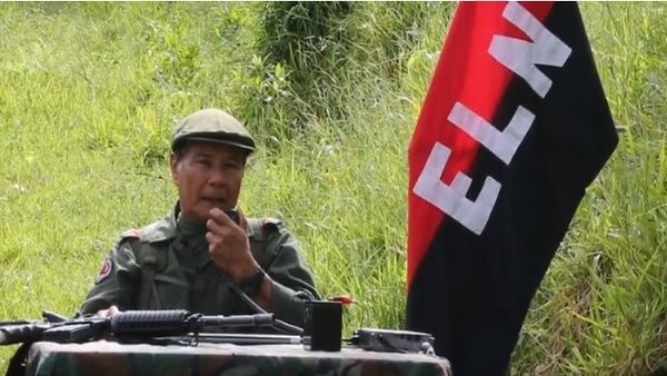 El jefe del ELN, Nicolás Rodríguez alias "Gabino"