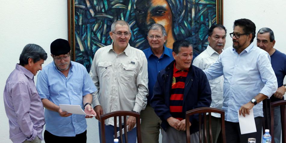 Dirigentes del ELN y de las FARC