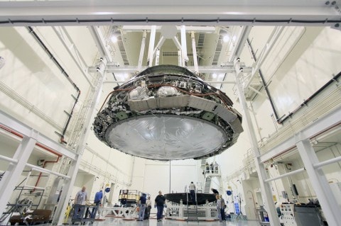 Europa trabaja en la más moderna nave espacial de EEUU, "Orion"