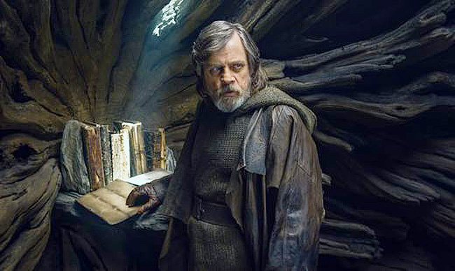 Mark Hamill en "Los últimos Jedi" Mark Hamill en "Los últimos Jedi"