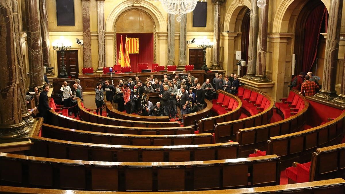 El parlamento catalán